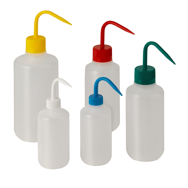 Washbottle narrow mouth 250 ml white